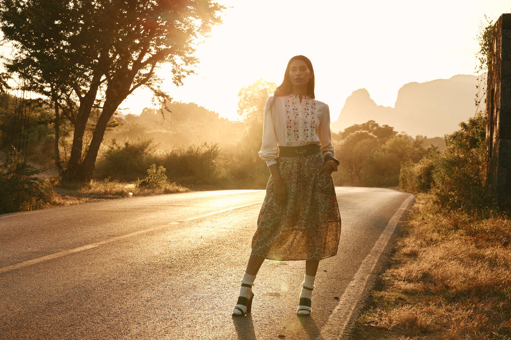 Boom shankar are modern bohemian garments inspired by an Indian way of life sold at Jipsi Cartel online and in store