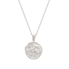 Murkani Aries Necklace - Zodiac series - Silver front view