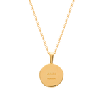 Murkani Aries Necklace - Zodiac series - Gold rear view