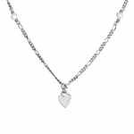a sterling silver heart locket necklace by midsummer star jewellery