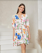 a floral boho summer dress by iris maxi