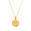 Murkani Cancer Necklace - Zodiac series - Gold rear view