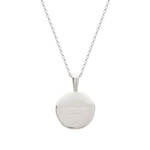 Murkani Capricorn Necklace - Zodiac series - Silver rear view