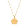 Murkani Capricorn Necklace - Zodiac series - Gold rear view