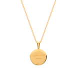 Murkani Capricorn Necklace - Zodiac series - Gold rear view
