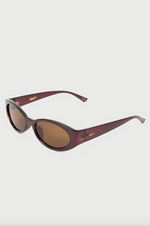  Deep In Vogue Sunglasses by Reality Eyewear are made from recycled material making them a sustainable option with grade 3 lens and retro vibe