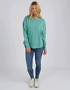 delilah cotton knit crew jumper by foxwood