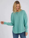 delilah cotton knit crew jumper by foxwood