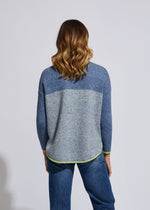 Donegal Feature Jumper by ldandco is a pull on knitted wool blend sweater