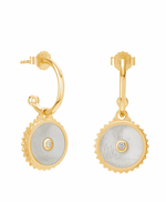 Halcyon Shield Earrings