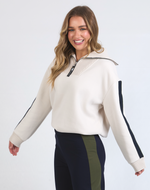 Knit Collar Crew