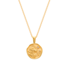 Murkani Leo Necklace - Zodiac series - Gold front view