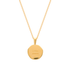 Murkani Libra Necklace - Zodiac series - Gold rear view