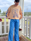 la sirena mermaid long sleeve cotton tee by frankie