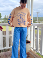 la sirena mermaid long sleeve cotton tee by frankie