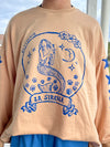 la sirena mermaid long sleeve cotton tee by frankie
