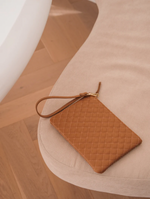 quilted vegan leather clutch purse by zjoosh