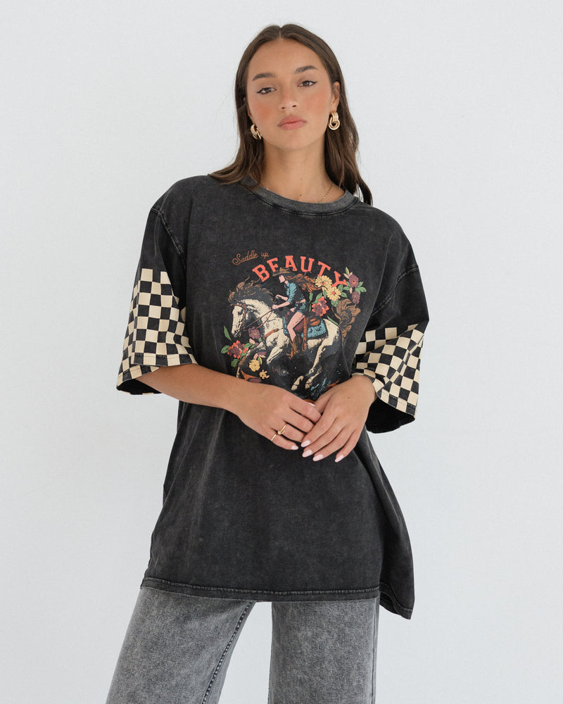 Saddle Up Beauty Tee