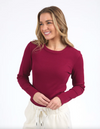Scoop L/S Rib - Foxwood