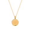 Murkani Taurus Necklace - Zodiac series - Gold rear view
