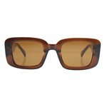 wanderlust sunglasses by reality eyewear are tortoise frames with tinted uv lenses