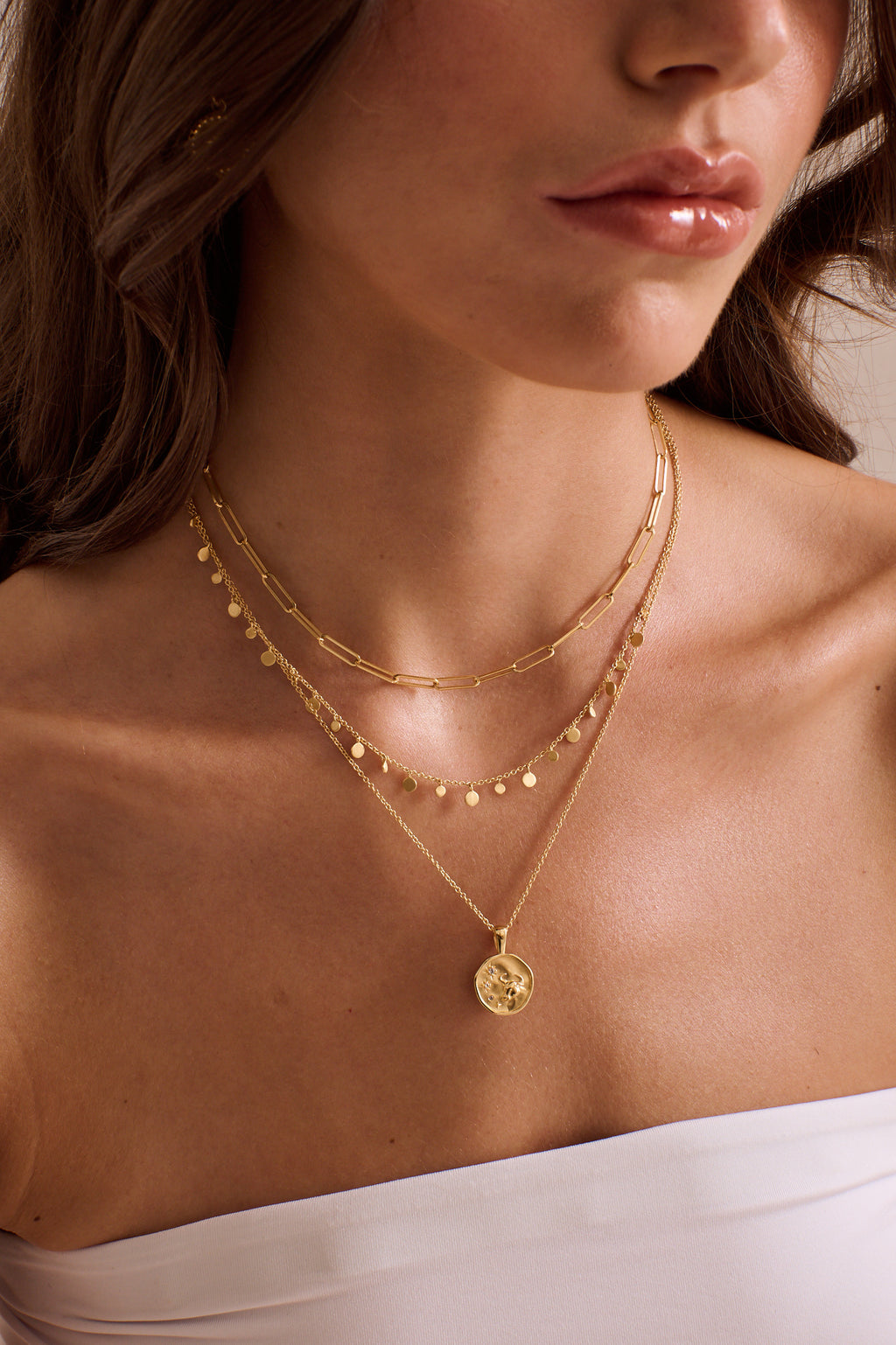 Murkani Taurus Necklace - Zodiac series - Gold pendant