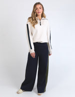 Knit Collar Crew