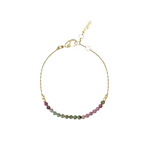 Tourmaline bracelet by Murkani in Gold