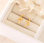 18K Gold Vermeil Serpent Studs midsummer star