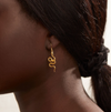 Serpent Seer Earrings Gold