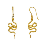 Serpent Seer Earrings Gold