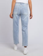 The Barkly jeans by Foxwood are a comfortable cotton stretch mid rise vintage blue jean