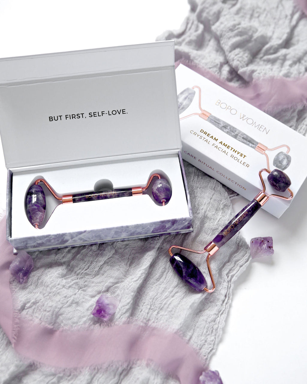 a amethyst crystal facial roller by bopo women online at jipsi cartel