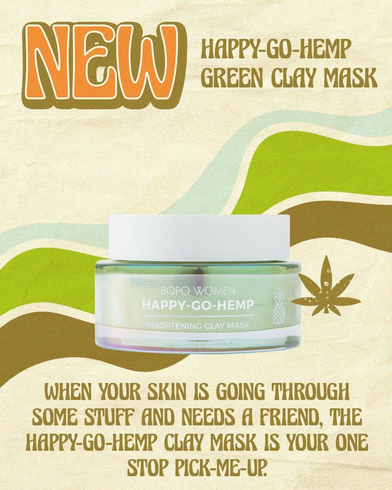 Happy-Go-Hemp Clay Mask