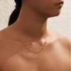 a fine gold pearl necklace by midsummer star jewellery