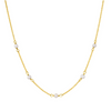 a fine gold pearl necklace by midsummer star jewellery