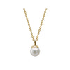 Gold Pearl Necklace