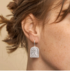 Face Yourself Or Run Earrings