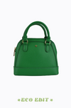 brielle is a green vegan leather eco handbag by peta and jain 