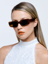 polarised sunglasses with a chocolate coloured frame