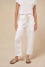 little lies linen luxe pants white